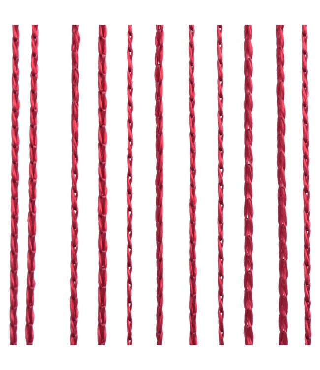 Dradengordijnen 100x250 cm wijnrood 2 st