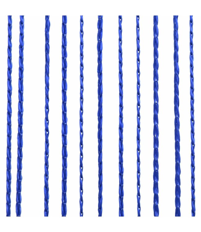 Draadgordijnen 100x250 cm blauw 2 st