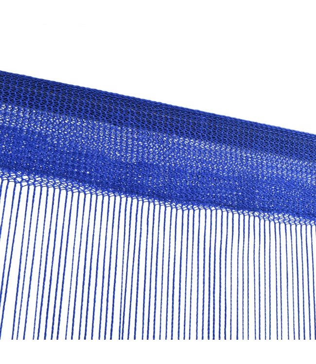 Draadgordijnen 100x250 cm blauw 2 st