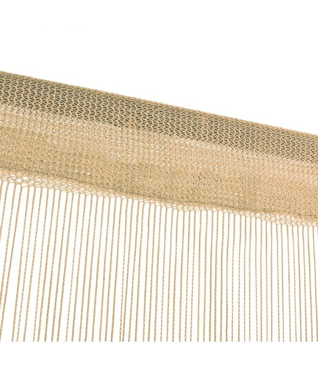 Draadgordijnen 140x250 cm beige 2 st