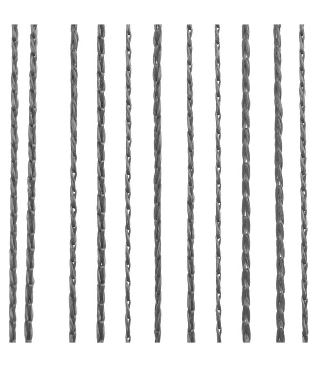 Draadgordijnen 2 st 140x250 cm zwart