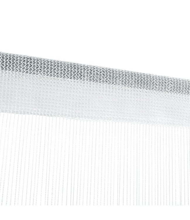 Draadgordijnen 2 st 100x250 cm wit
