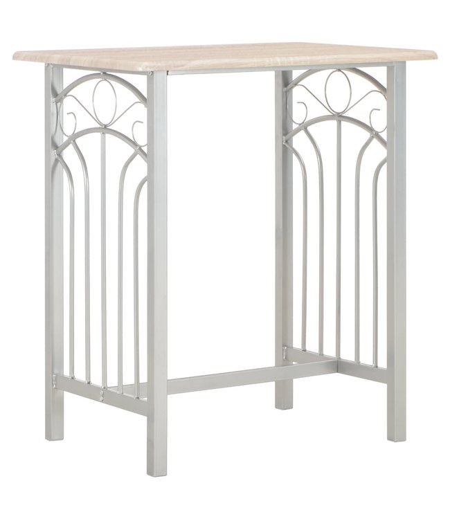 3-delige Barset hout en staal