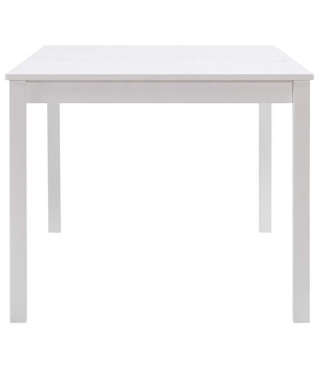 9-delige Eethoek grenenhout wit