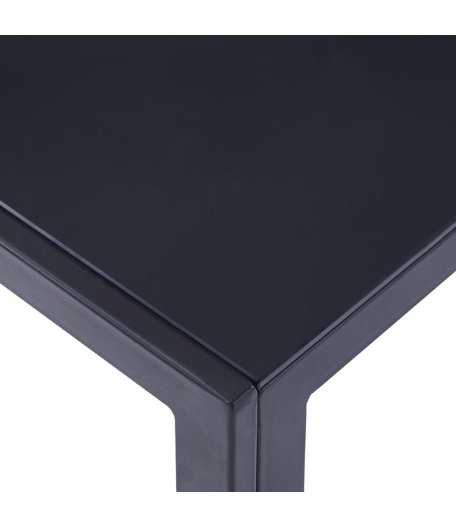 7-delige Eethoek grijs