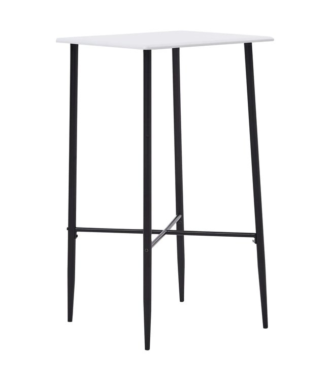 3-delige Barset kunstleer zwart