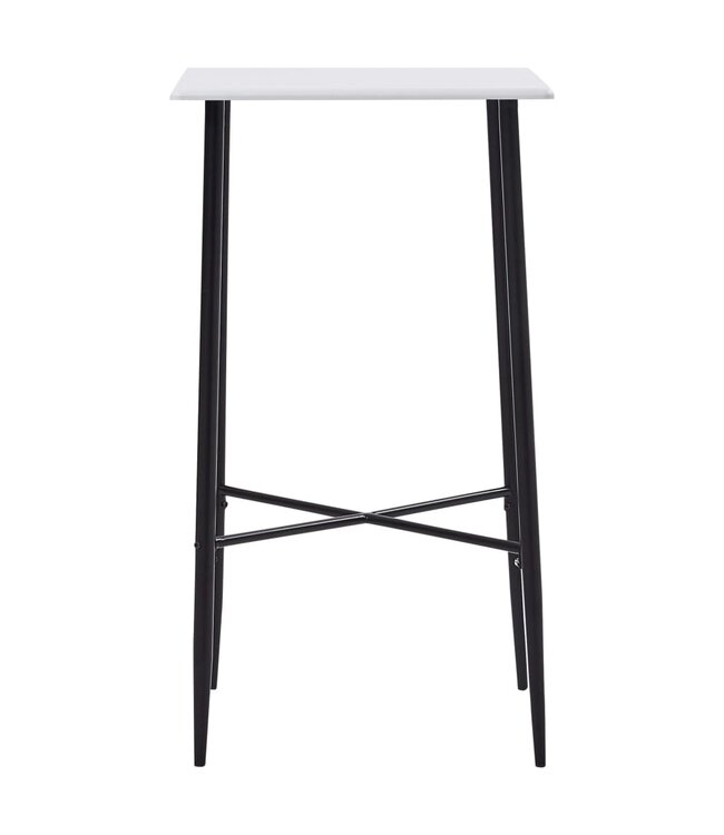 3-delige Barset kunststof grijs