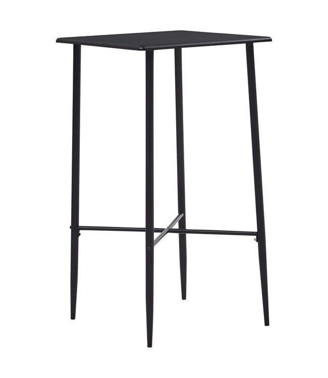 3-delige Barset kunstleer rood