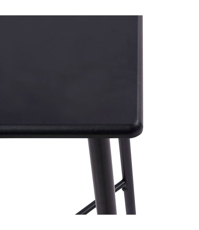 5-delige Barset kunststof wit