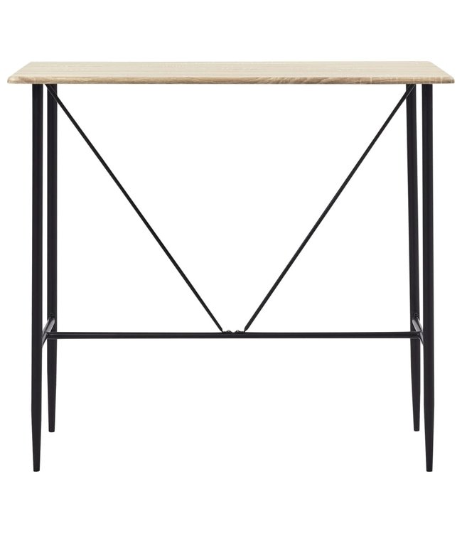 5-delige Barset kunstleer rood