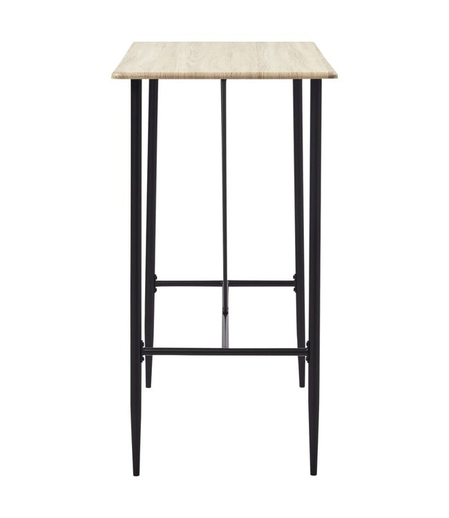 5-delige Barset kunstleer rood