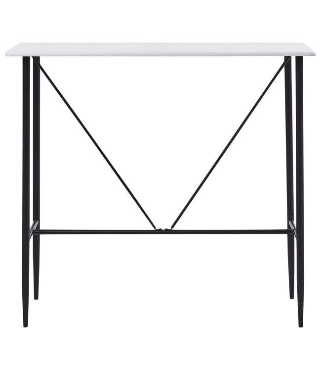 5-delige Barset kunstleer wit