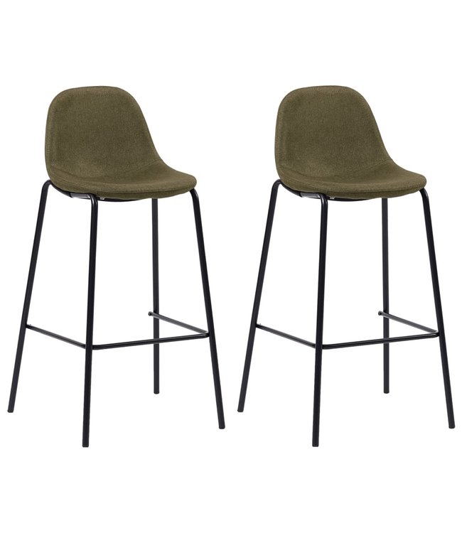 3-delige Barset stof bruin