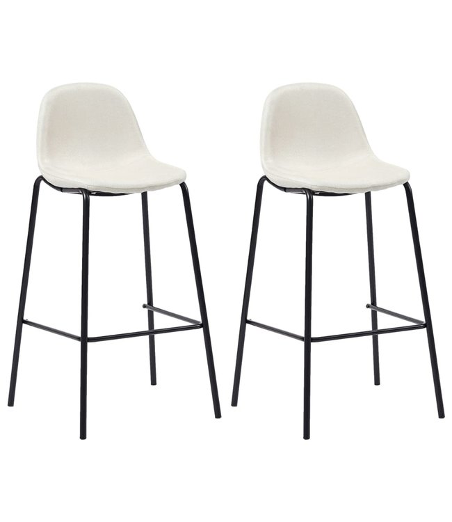 3-delige Barset stof crème