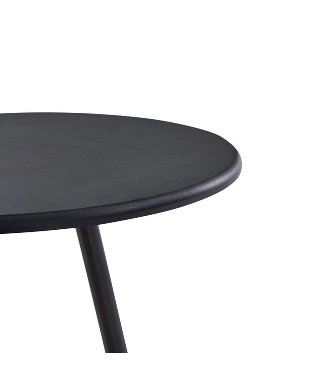 5-delige Barset kunststof grijs