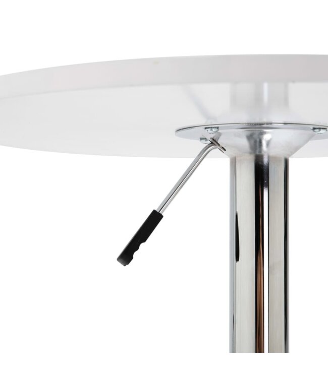 3-delige Barset kunstleer wit