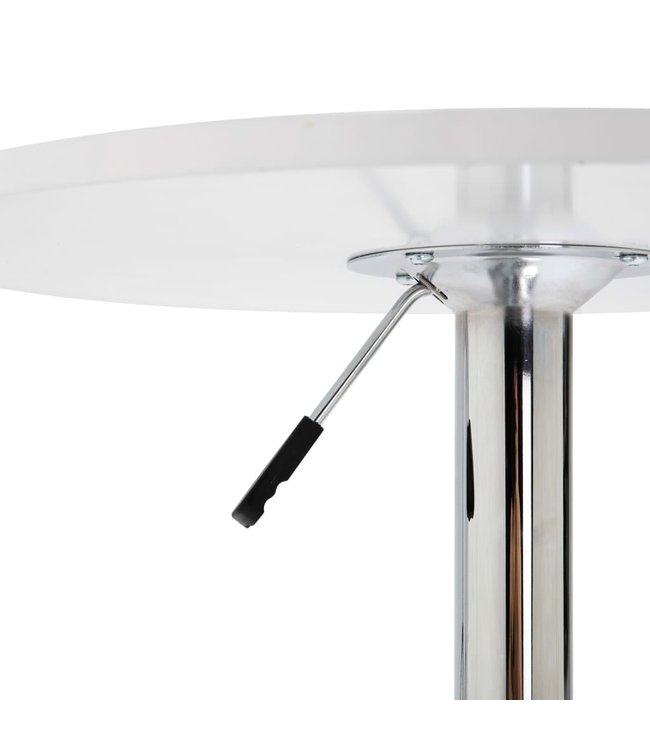 3-delige Barset kunstleer wit