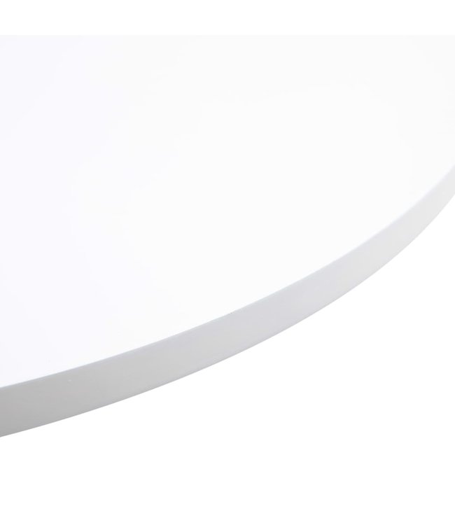 3-delige Barset kunstleer wit