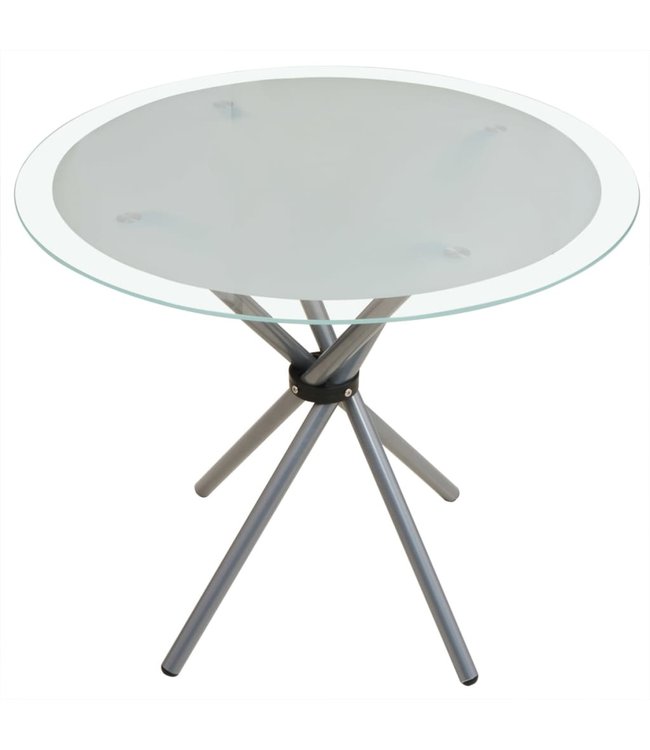 Eetkamerset tafel en stoelen 3-delig