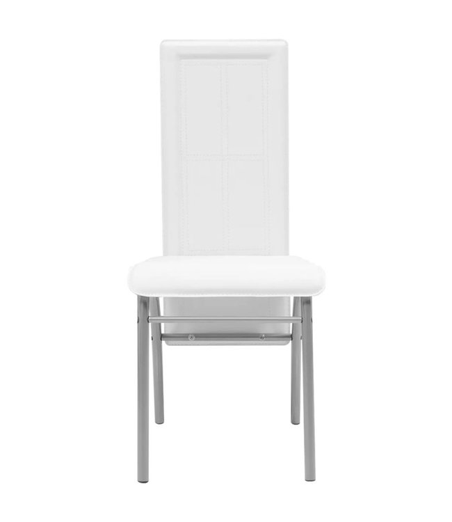 Eetkamerset wit 7-delig