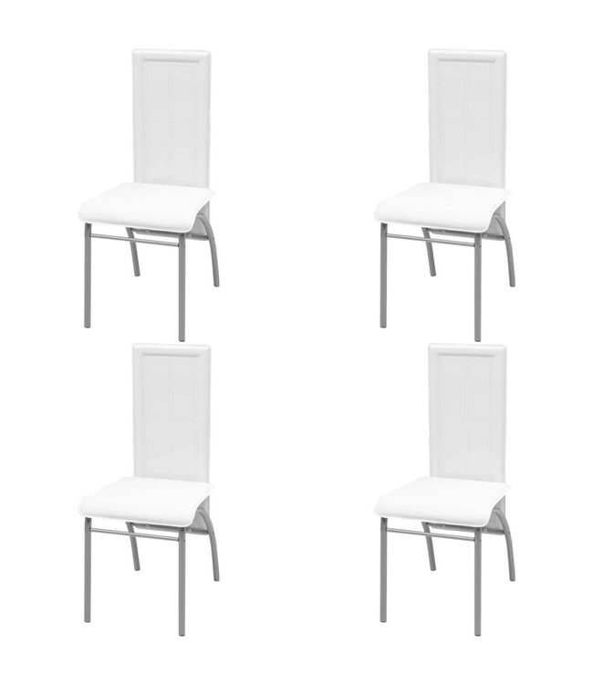 Eetkamerset Wit 5-delige