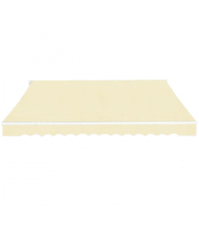 Luifel handmatig uittrekbaar 600 cm crème