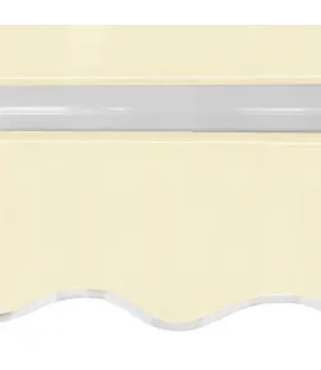 Luifel handmatig uittrekbaar 600 cm crème