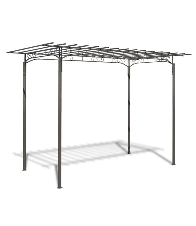 Stalen rozenboog 215 cm