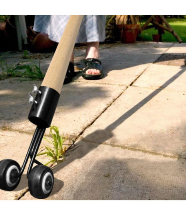 Handige onkruidroller