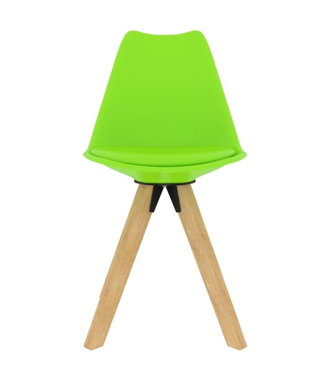 Eetkamerstoelen 4 st groen