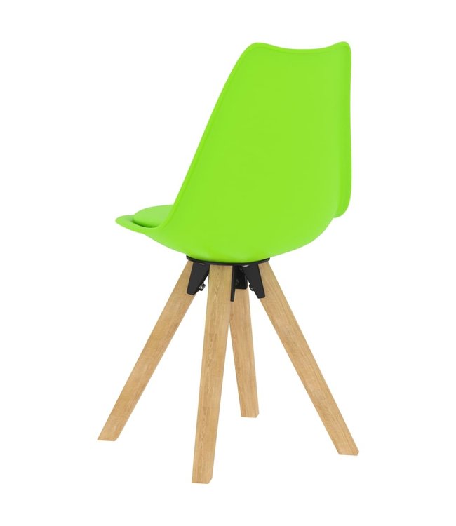 Eetkamerstoelen 4 st groen