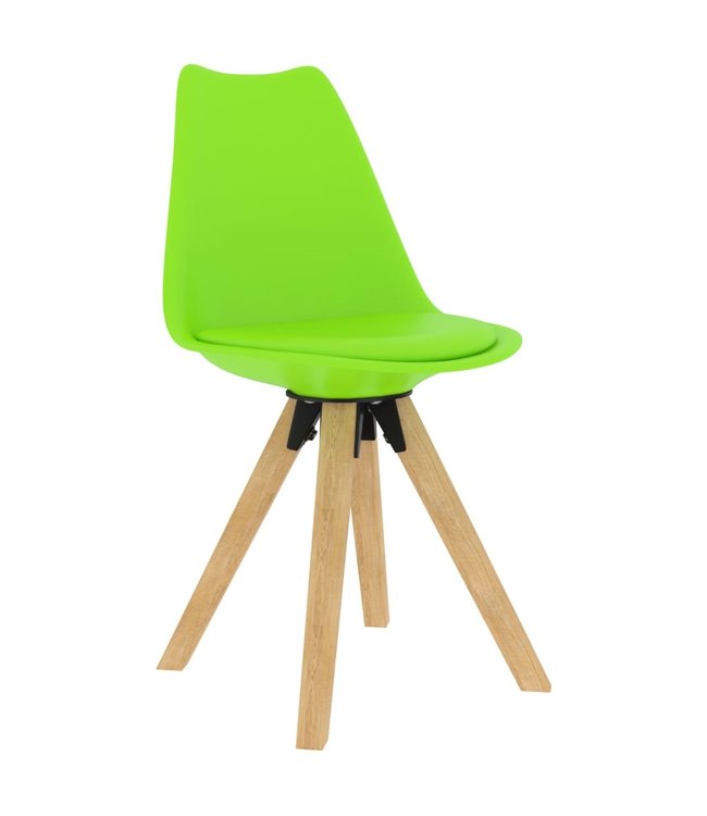 Eetkamerstoelen 2 stuks groen