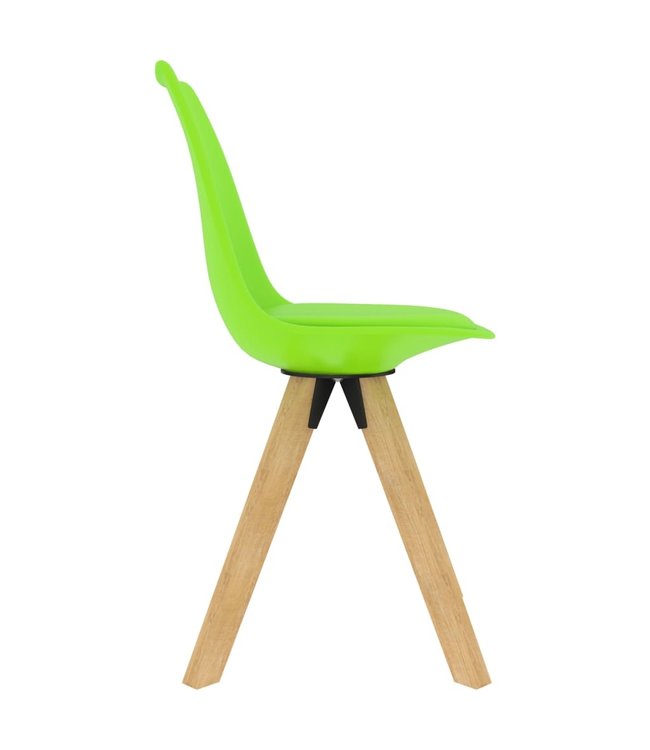 Eetkamerstoelen 2 stuks groen