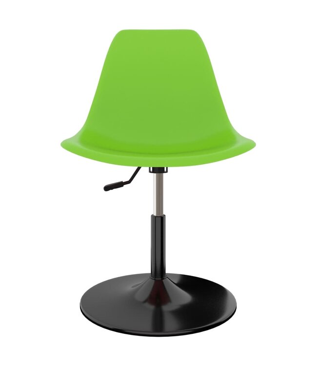 Eetkamerstoelen draaibaar 4 st PP groen