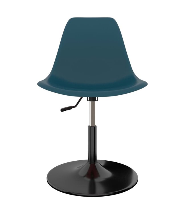 Eetkamerstoelen draaibaar 4 st PP turquoise