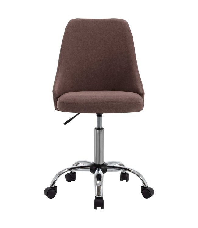 Eetkamerstoelen 2 st stof taupe