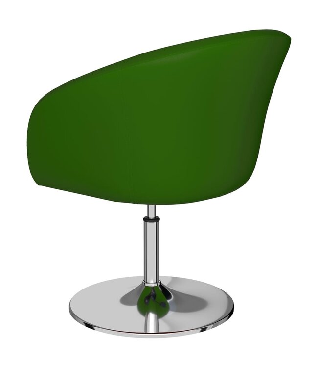 Eetkamerstoelen 2 st kunstleer groen