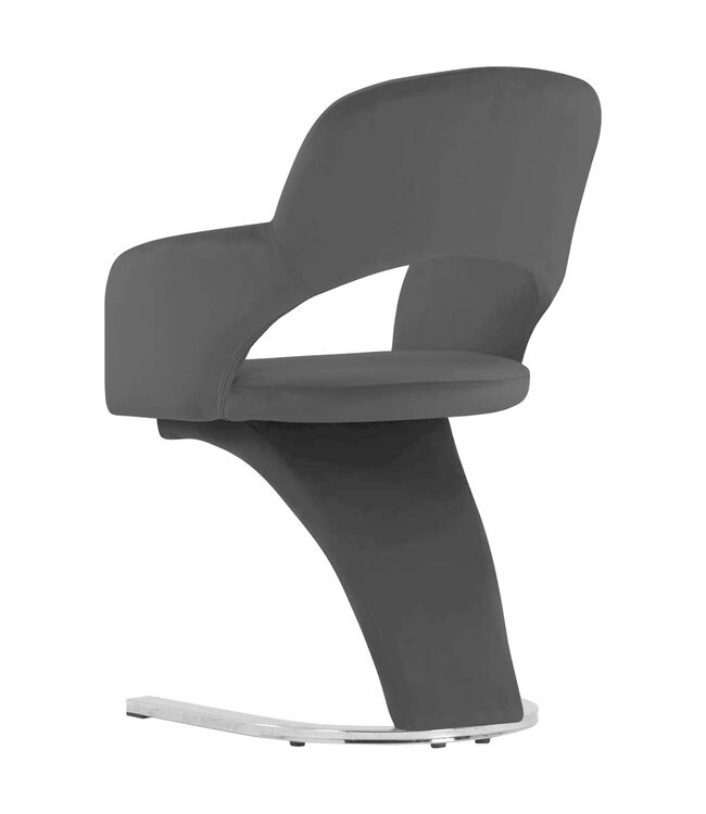 Eetkamerstoelen 6 st fluweel zwart
