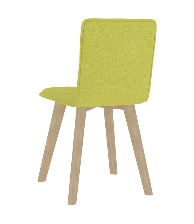 Eetkamerstoelen 6 st mosterdgeel