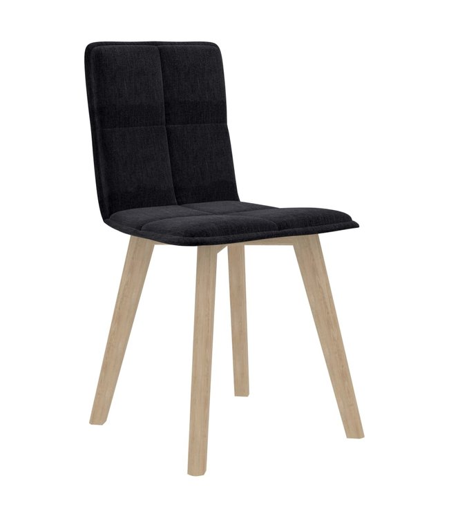 Eetkamerstoelen 6 st zwart