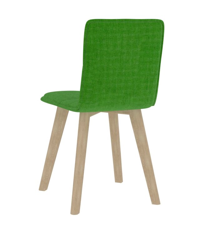 Eetkamerstoelen 6 st groen