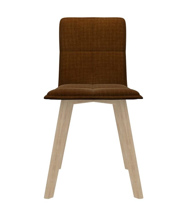 Eetkamerstoelen 6 st bruin