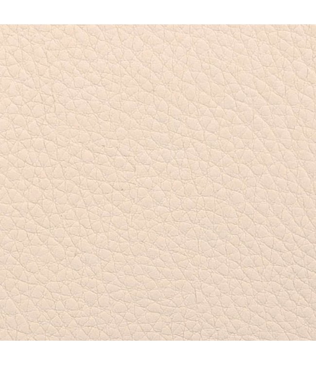 Eetkamerstoelen 6 st kunstleer crème