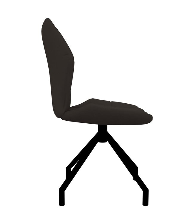 Eetkamerstoelen 4 st kunstleer bruin