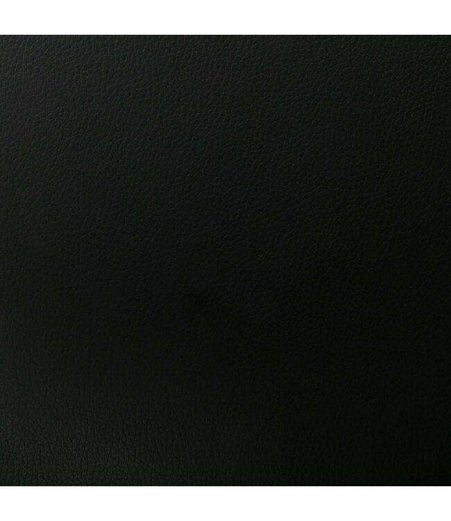 Eetkamerstoel draaibaar gebogen hout en kunstleer zwart