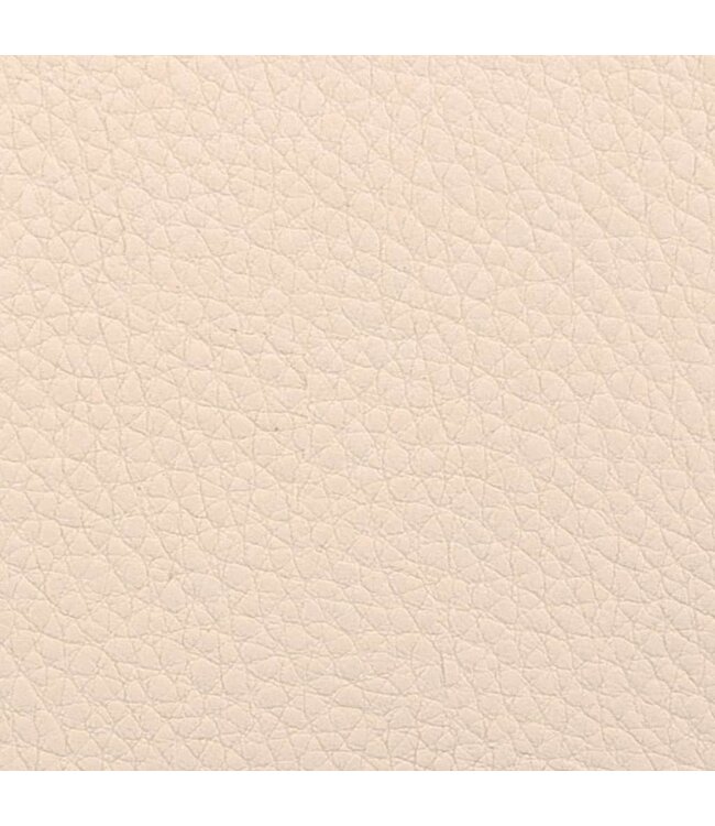 Eetkamerstoelen 2 st kunstleer crème