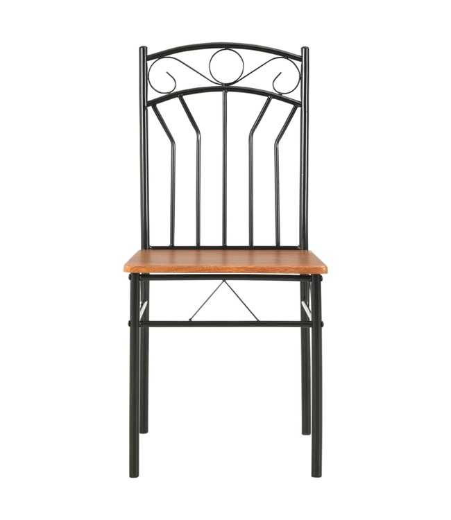 Eetkamerstoelen 2 st MDF bruin