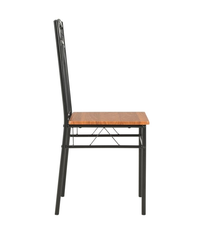 Eetkamerstoelen 2 st MDF bruin