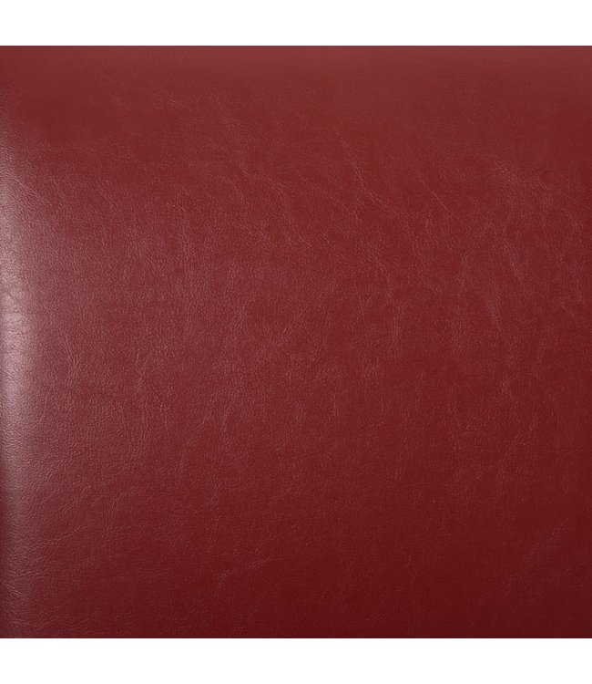 Eetkamerstoelen 2 st kunstleer wijnrood