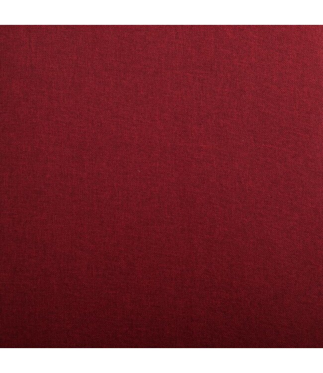 Eetkamerstoelen 2 st stof wijnrood